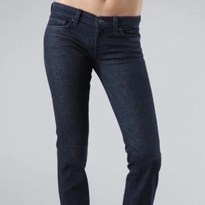 J Brand Low-Rise Cigarette Leg Jeans 914 Lapis Sz 24